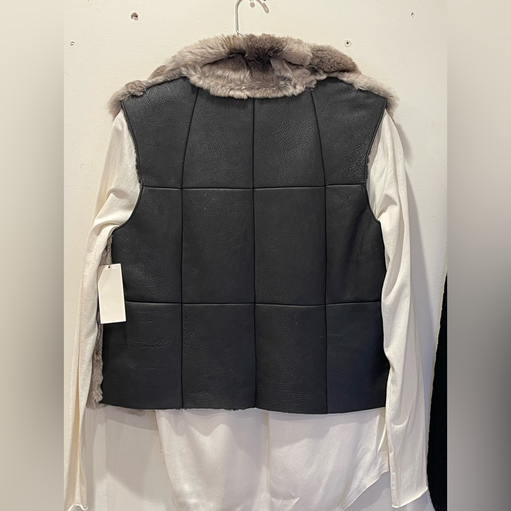 Real Rabbit fur vest - Picture 2 of 5